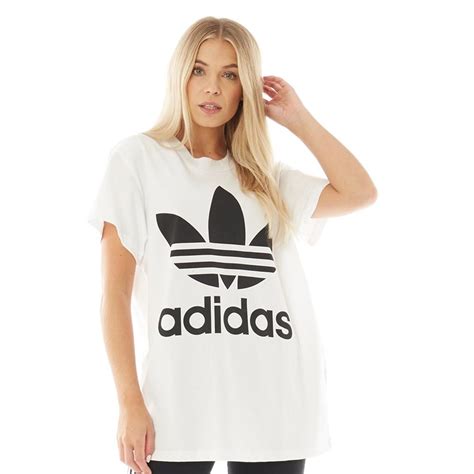 adidas shirt dames zwart wit|Dames.